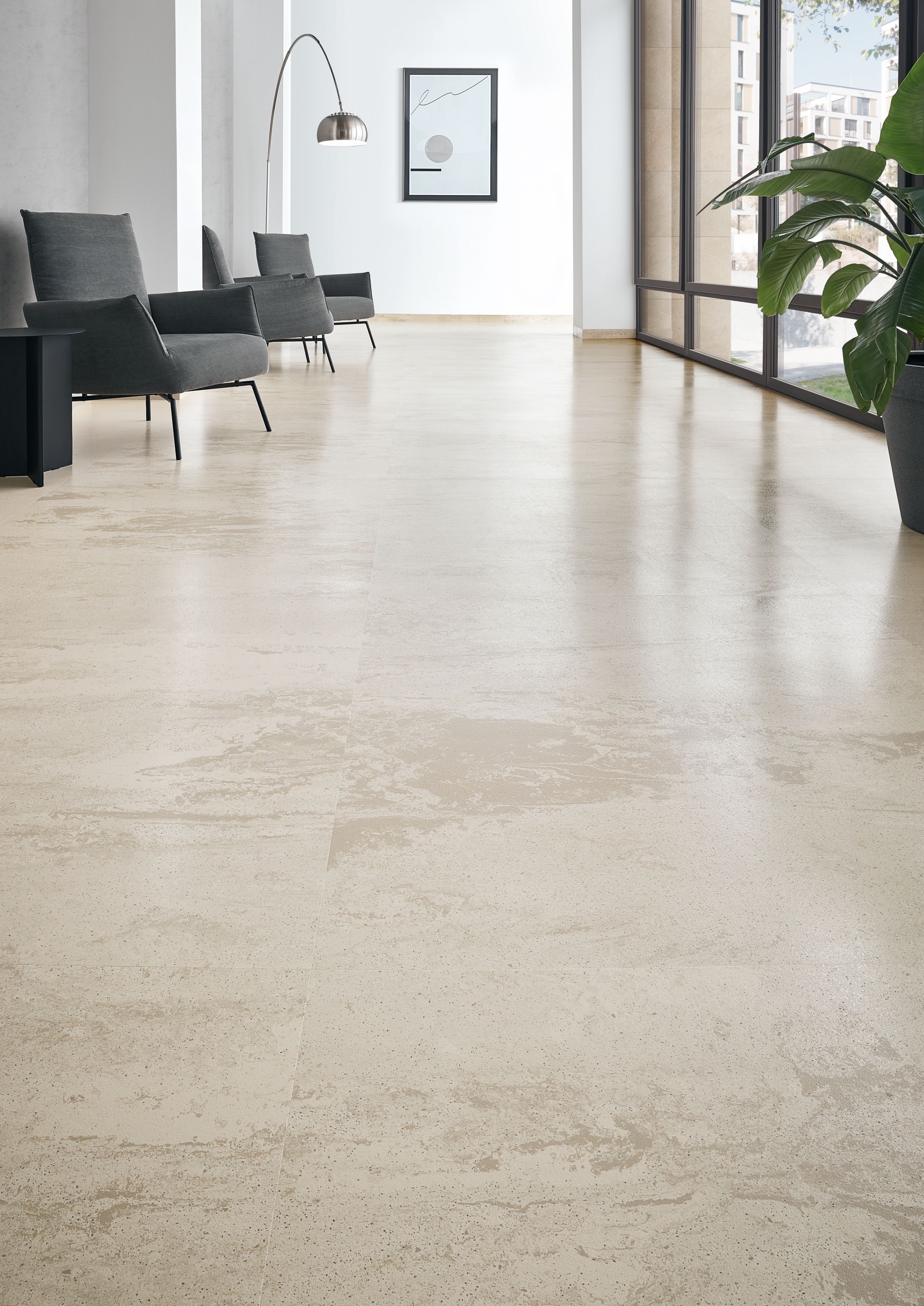 norament 926 castello rubber flooring in corridor imagen número 10